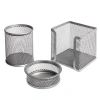 Bigpoint Metal Perfore 3lü Set Silver