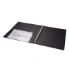 2K 227 SİYAH A4 3 CM 4 HALKALI PVC KLASÖR
