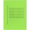 ALEMDAR YEŞİL TELLİ TAM KAPAKLI LÜKS KARTON DOSYA