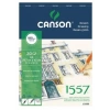 CANSON 1557 35x50 RESİM KAĞIDI 200 GR.125 Lİ PK.204121512
