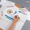 EDDİNG 4600 MAVİ T-SHIRT-TEKSTİL MARKER