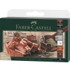 FABER PITT ARTİST PEN FIRÇA UÇLU ÇİZİM KALEMİ 8 Lİ KLASİK 167172