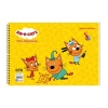 KESKİN TATLI KEDİCİKLER 17x25 RESİM DEFTERİ 15 YP 300115-80