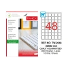 TANEX 32x32 LASER ETİKET TW-2048