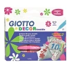 Giotto Decor Tekstil Boya Kalemi 6 Renk 494800