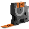 DYMO RhinoPRO 18436 Turuncu/Siyah Renkli Vinil Şerit 19 mm x 5,5 mt