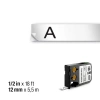 DYMO XTL 1868806 Esnek Kablo Etiketi 12mm x 5,5m Beyaz - Siyah