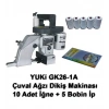 Yuki GK26-1A Çuval Ağzı Dikiş Makinası + 10 Adet İğne + 5 Bobin İp