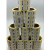 BEDEN ETİKETİ 20 MM YUVARLAK BASKILI M 1000Lİ SARIM