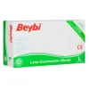 Beybi Lateks Muayene Eldiveni Pudralı ( L ) 100 Adet