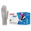 Beybi Vinil Şeffaf Muayene Eldiveni Pudrasız ( L ) 20 Kutu