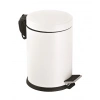 5 Lt Pedallı Çöp Kovası Beyaz ( 1 Adet )
