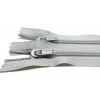 20cm Gri Pantolon Fermuarı 10 Adet