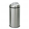 45 Lt Pratik Kapaklı Çöp Kovası Paslanmaz ( 1 Adet )