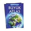 4E Atlas Büyük (Dünya Atlası) Karton Kapak Karatay Yayınevi