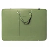 Bback Deri Körüklü Proje Resim Çantası 40x55 cm. MİNT YEŞİLİ