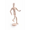Ahşap Model Mankeni İnsan Figürü 20 cm.