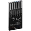 Touch Liner Çizim Kalemi Seti 0.1 mm. 7 RENK