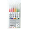 Zig Clean Color Real Brush Fırça Uçlu Marker Kalem Seti 12 Renk