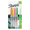Sharpie Permanent Marker Kalem Seti Fine Uç 4 Renk NEON RENKLER