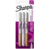 Sharpie Metallic Permanent Marker Kalem Seti Fine Uç 3 Renk METALİK RENKLER
