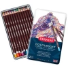 Derwent Coloursoft Pencils Yumuşak Kuru Boya Kalemi Seti 12li Teneke Kutu