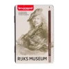 Bruynzeel Graphite Pencils Rijksmuseum Rembrandt Dereceli Karakalem Eskiz Çizim Seti 12li