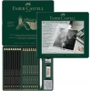 Faber Castell Pitt Graphite Matt Dereceli Kalem Eskiz Çizim Seti 20li