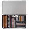 Cretacolor Ultimo Drawing Set Profesyonel Karakalem Eskiz Çizim Seti 35 Parça Metal Kutu