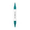 Rich Art-X Acrylic Duo Marker Çift Uçlu Su Bazlı Boyama Markörü No:35 Turkuaz Yeşil