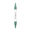 Rich Art-X Acrylic Duo Marker Çift Uçlu Su Bazlı Boyama Markörü No:132 Açık Zümrüt Yeşili