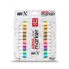 Rich Art-X Acrylic Duo Marker Çift Uçlu Su Bazlı Akrilik Boyama Markörü Seti 12 Renk Pale Series