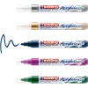 Edding 5100 Akrilik Boyama Markörü Seti 2-3 mm 5 RENK SET FESTIVE