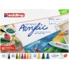 Edding Akrilik Boyama Markörü Seti Marker Creative Set 12 Mix Kalem + Akrilik Boya Defteri