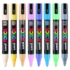 Uni Posca PC-5M 1.8-2.5 Su Bazlı Boyama Markörü Seti Çiçek Renkleri 8 RENK