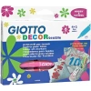 Giotto Decor Textile Kumaş Boyama Kalemi Seti 6 Renk