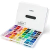 HIMI Twin Cup Gouache Set Guaj Boya Seti 112 Renk x 12 gr. (White Case)
