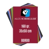 Alex Schoeller Fon Kartonu 160gr 35x50cm 69 Bordo
