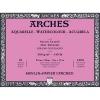 Arches Sulu Boya Defteri Blok Sıcak Baskı - Düz Doku 300 gr. 23x31 cm. 20 Yaprak