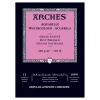 Arches Sulu Boya Defteri Blok Sıcak Baskı - Düz Doku 300 gr. 15x21 cm. 12 Yaprak