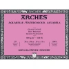 Arches Sulu Boya Defteri Blok Sıcak Baskı - Düz Doku 300 gr. 26x36 cm. 20 Yaprak