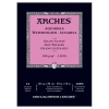 Arches Sulu Boya Defteri Blok Sıcak Baskı - Düz Doku 300 gr. 26x36 cm. 12 Yaprak