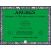 Arches Sulu Boya Defteri Blok Soğuk Baskı - Orta Doku 300 gr. 31x41 cm. 20 Yaprak