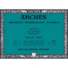 Arches Sulu Boya Defteri Blok Soğuk Baskı - Orta Doku 640 gr. 26x36 cm. 10 Yaprak