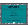Arches Sulu Boya Defteri Blok Soğuk Baskı - Orta Doku 640 gr. 31x41 cm. 10 Yaprak