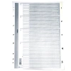 Bafix Seperatör 1-5 Rakamlı Karton A4