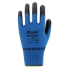 Beybi PN Zebra Yarı Nitril Kaplı Örgü Polyester Eldiven Siyah/Mavi No 10
