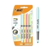 Bic Fosforlu Kalem Grip Pastel 4lü Set