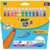 Bic Kids Kid Couleur XL Keçeli Boya Kalemi 12 Renk