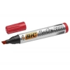 Bic Permanent Markör Kesik Uç Kırmızı 2300